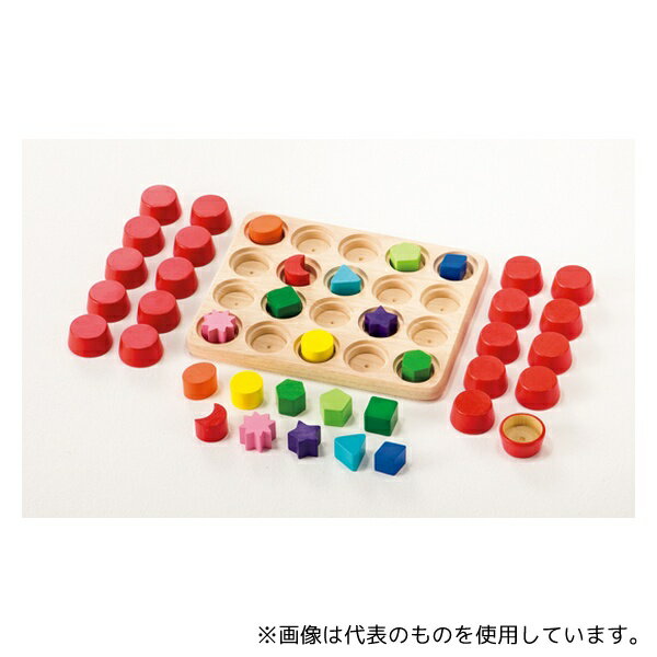 ●マスセット 60864 色と形合わせ遊び