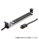 サンワサプライ TAP-SVSL206-1U サーバーラック用コンセントバー1U(4)