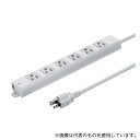 サンワサプライ TAP-KS6N-5 工事物件タップ 6個口 5m(4)