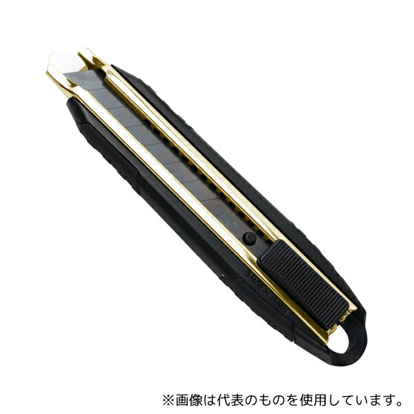 フジ矢 FK02A-BG メタルカッターナイフ(黒金)