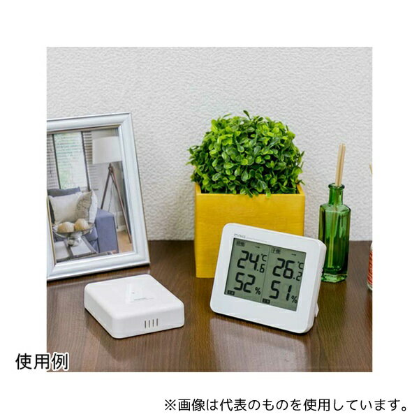 ノア精密 TH-110 WH-Z MAGワイヤレス温度湿度計 ダブルエアー