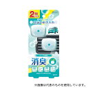 CARALL 3094 消臭エアエイドエアコンクリップ ソープ 2個パック