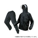 富士手袋工業 377-10-BLACK-6L ブレリス極軽快適レインスーツ ブラック 6L