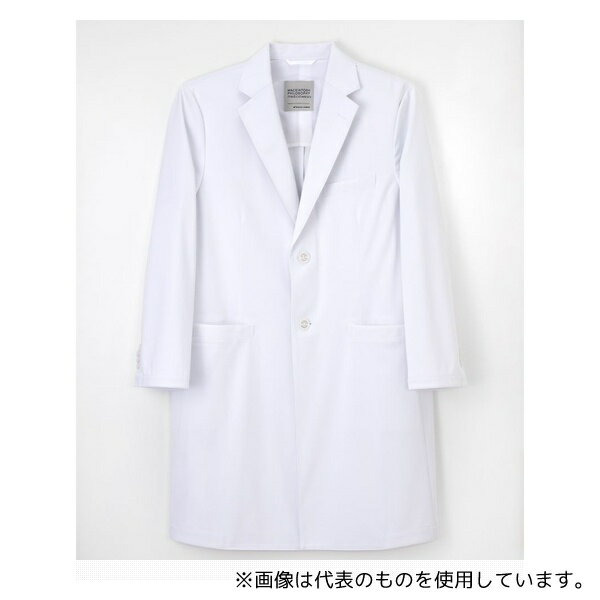 ナガイレーベン MPW-3900 MPメンズドクターコート ホワイト L
