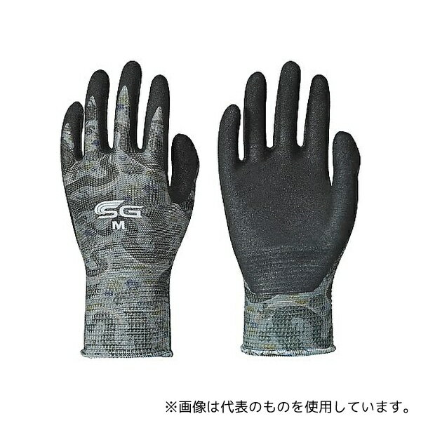 東和コーポレーション SG-A047-M ニトリルゴム背抜き手袋 竜グレー M