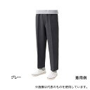 ケアファッション 821200 裾ファスナーパンツ グレー L(紳士)(4)