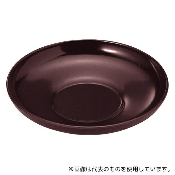 福井クラフト 90072965 3.6寸 ダルマ茶托 溜