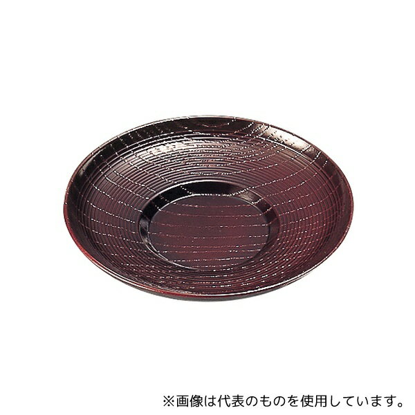 福井クラフト 82154670 A4寸 木目茶托 溜(全面塗)