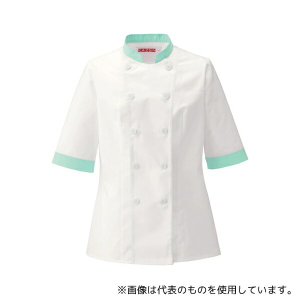 KAZEN 690-72 レディスコックシャツ ピスタチオ L