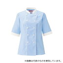 KAZEN 691-71L レディスコックシャツ ブルーベリー LL