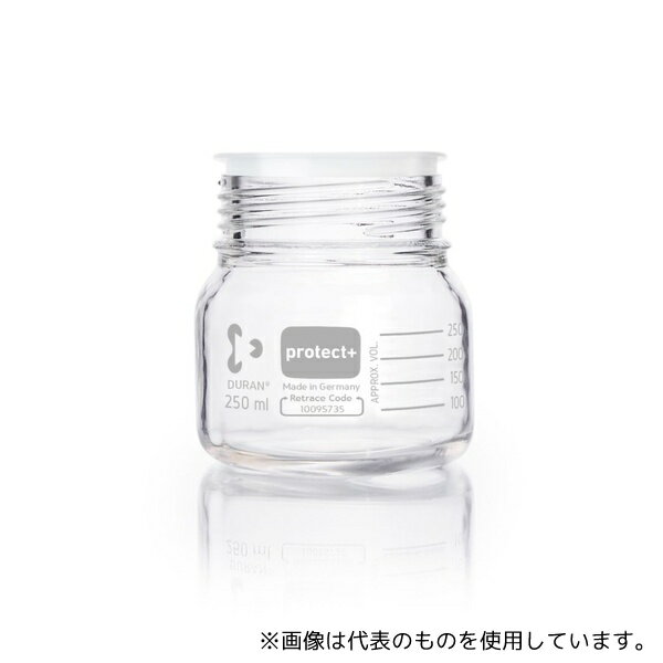 DWK Life Sciences 017550-250A プロテクトプラスコートねじ口びん 広口 びんのみ 250mL 1箱(10本入)