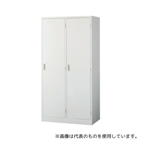 アズワン AKL-W2W@ 更衣ロッカー (ホワイト) 2人用ワイド [法人限定]