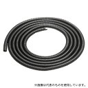 サンワサプライ CA-301 コルゲートチューブ(ブラック・2m巻き・内寸直径5.6mm)