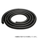 サンワサプライ CA-304 コルゲートチューブ(ブラック・2m巻き・内寸直径13.8mm)