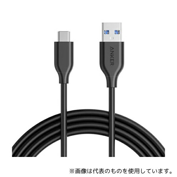 Anker A8166011 PowerLineUSB-C&USB-Aケーブル(USB3.0対応)1.8m