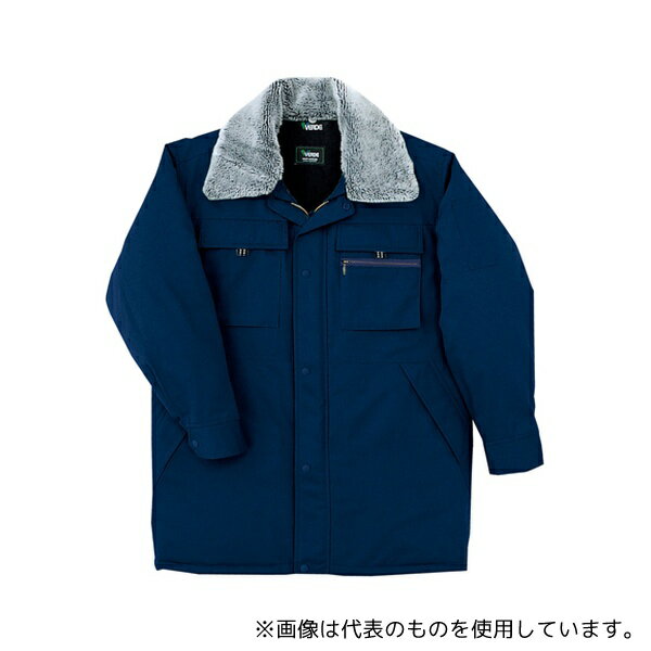 ミドリ安全 M3167-UE-LL 防寒作業服 撥水加工 コート M3167上 ネイビー LLサイズ
