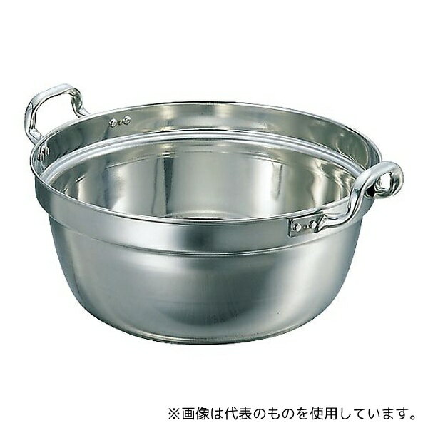 アズワン 139810 SW ステンレス 両手電磁料理鍋 36cm