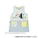 セントレディス ST-IG0014 リサとガスパールエプロン FLEURS ブルーグレー