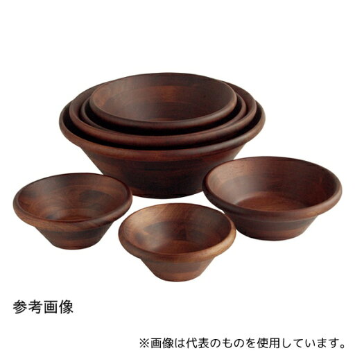 ヤマコー 32026 天然木サラダボウル・こげ茶 φ27cm ヤマコー 32026 天然木サラダボウル・こげ茶 φ27cm