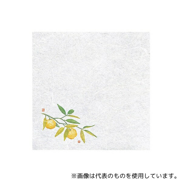ヤマコー 65408 新・濡れ奉書紙 柚子(10月〜12月) (100枚入)