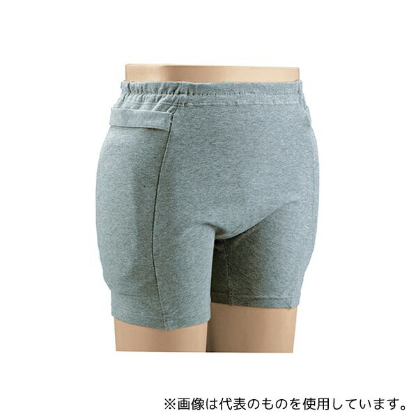 エンゼル(介護用品) 3904 男性用 グレー ラ・クッションパンツ 男性用 グレー LL