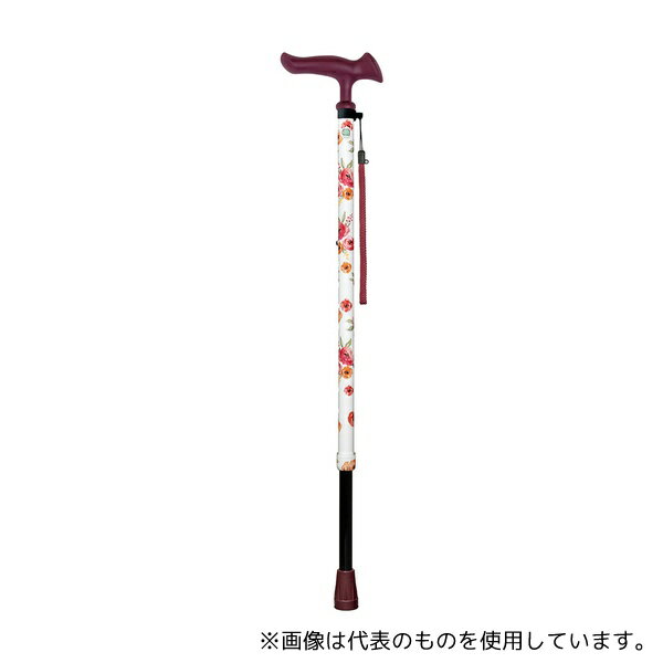 フジホーム WB5217 かるがもファムII(伸縮)花柄ホワイト