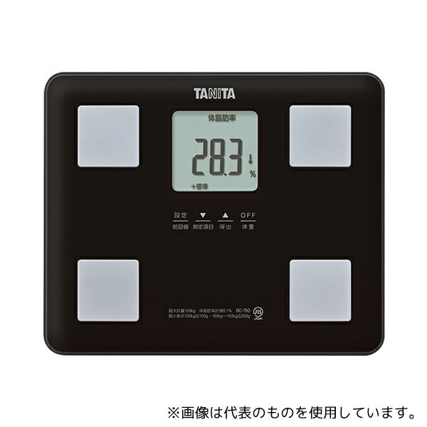 タニタ BC-760-BK 体組成計 ブラック