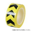 アズワン T136-50A 誘導ラインテープ(PET加工) 黄色/黒