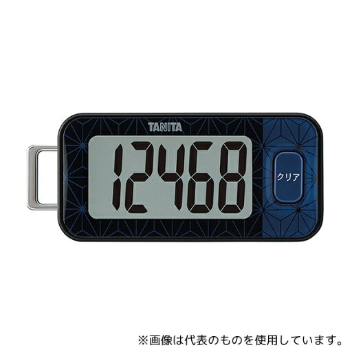 タニタ FB-740-BK 3Dセンサー搭載歩数計 ブルーブラック タニタ FB-740-BK 3Dセンサー搭載歩数計 ブルーブラック