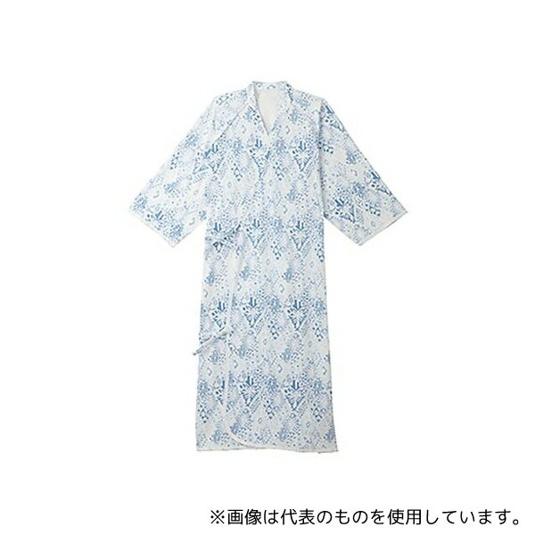 エンゼル(介護用品) 5075 ケアねまき(メリヤスタイプ) ファニーブルー LL