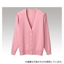 ディーフェイズ D-1001 抗ピル長袖カーディガン ピンク LL(4)