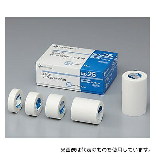 ニチバン No.75 サージカルテープ 21N 1箱(4巻入)