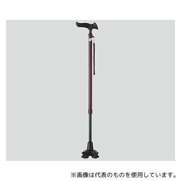 【アズワン AS ONE】看護、介護用品 介護・リハビリ 松葉杖、ステッキ類関連品 ●先端部が可動しますので、ステッキを突いた際の接地面が大きく、安定した歩行が可能になります。 商品の仕様 ●色:レッド ●材質:シャフト/アルミニウム、グリ...