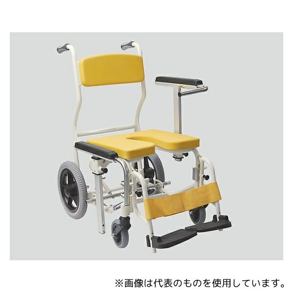 カワムラサイクル KS12 シャワー用 車いす イエロー