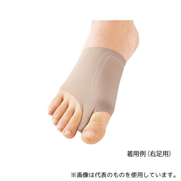 ソルボセイン 63541 外反母趾サポーター(ソルボ・スキニーフィット) 左足用Mベージュ 23.5〜25.0