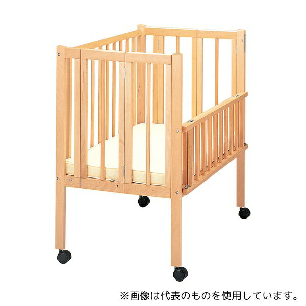 マスセット 56363 保育用ベッド[ワンタッチナーサリー] マット付き