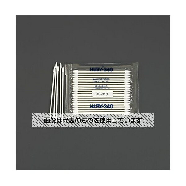 アズワン(AS ONE) φ2.2x 76.0mm 工業用綿棒(250本)両面/削軸 EA109DY-14 入数：1袋(250本入)