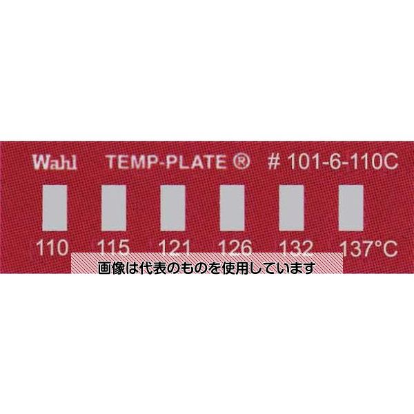 Wahl　instruments テンプ・プレート 29mm×10mm 6点表示 10枚入 101-6-110 1ケース(10枚入)