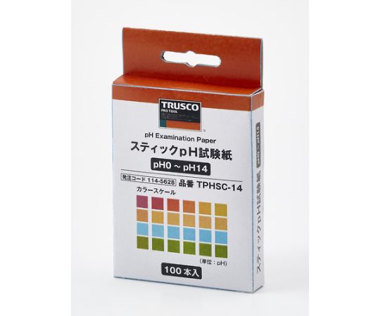 �ȥ饹���滳 ���ƥ��å�pH���(pH0��14)1������(100����) TPHSC-14 ������1������(100����)