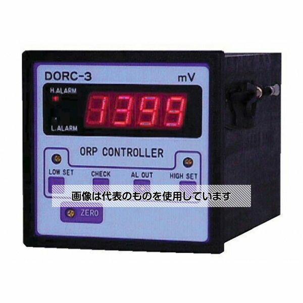 富士精密電機 パネル型 ORP指示調節計(DIN96小型デジタル)AC100V電源 DC4～20mA絶縁出力 DORC-3-21 入数：1台