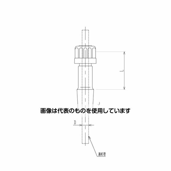 旭製作所 温度計ホルダー 40mm 適応管Φ6mm 3384-13-3M 入数：1個