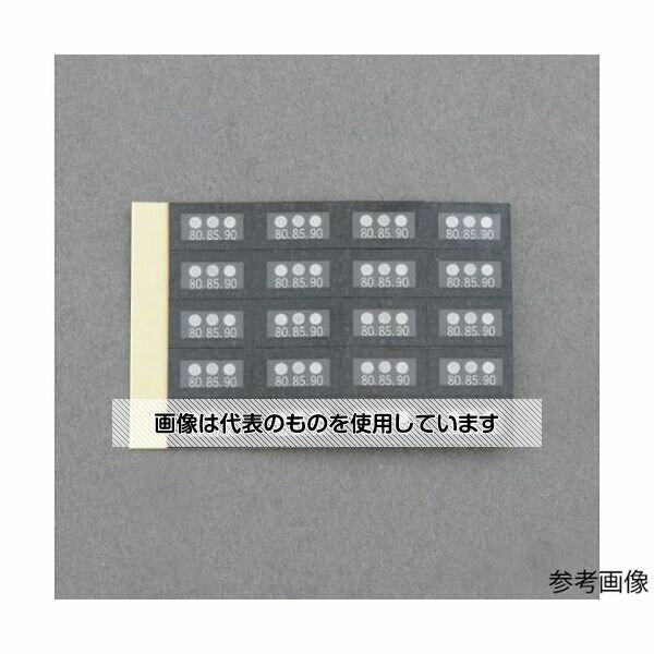 アズワン(AS ONE) 110,115,120℃ 示温材(サーモラベルミニ/20枚) EA722ZF-110 入数：1箱(20枚入)