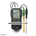 ハンナ インスツルメンツ ポータブルpH/ORP/℃計 HI 83141-1 入数:1台