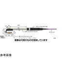 安立計器 移動/回転表面用温度センサ U形シリーズ -50〜250℃ ガードタイプ(テフロン)25X32 Kタイプ エルボ、平行 U-114K-01-D0-1-...
