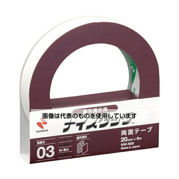 ニチバン 両面テープ ナイスタック屋外用 20mmX5m NW-N20 入数：1巻