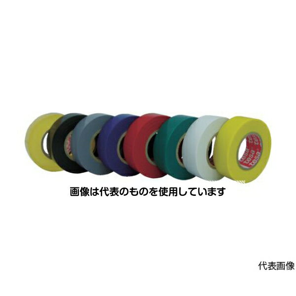 テサテープ 電気絶縁用ビニールテープ(10巻入) 19mm×20m 黒(10巻入) 4251-19X20-BK 入数：1パック(10巻入)