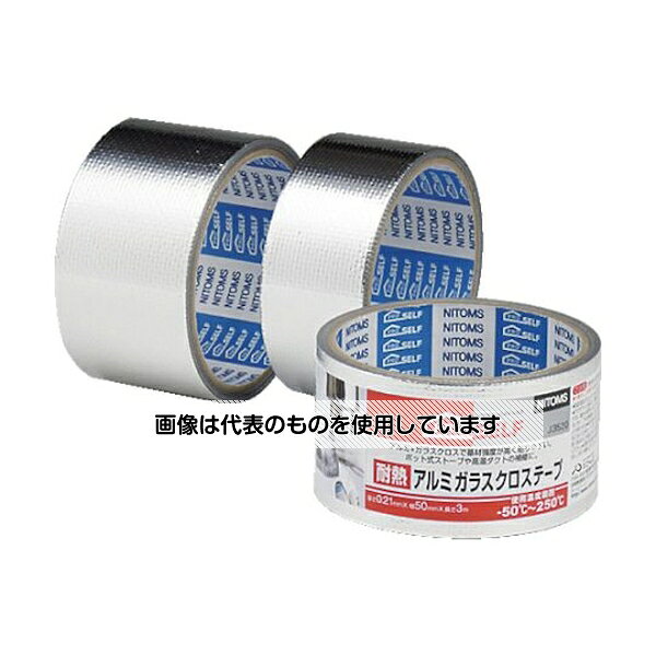 ニトムズ 耐熱アルミガラスクロステープ38 J3510 入数：1巻