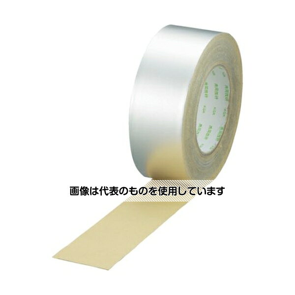 【アズワン AS ONE】汎用器具・消耗品 テープ・ラベル・紙製 テープ、紙製品関連品 ●強粘着タイプのアルミ箔テープです。 ●空調、断熱、防食用途、床暖房の均熱板用途、補修。 商品の仕様 ●色：シルバー ●幅(mm)：50 ●長さ(m)：50 ●厚さ(mm)：0.09 ●ツヤ有無：なし ●使用温度範囲(℃)：0〜150 ●粘着力(N/10mm)：9 ●全長(mm)：199 ●付属コテ先：500-T ●最高温度(℃)：350 ●消費電力(W)：20 ●タイプ：ツヤなし ●粘着力：9N/10mm ●引張強度：35N/10mm ●使用温度範囲：0〜150℃ ●切断にはカッターが必要 ●ツヤなしタイプ ●材質／仕上：基材／軟質アルミ箔、粘着剤／アクリル系 ●原産国：日本 ●コード番号：322-6875 ●JANコード：4582222600214 【※ご注意ください】商品は代表の画像を使用しています。