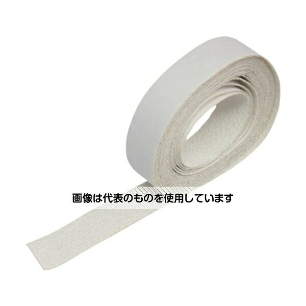 トラスコ中山 ノンスリップテープ 屋内用 25mmX5m ホワイト TNI-25W 入数：1巻