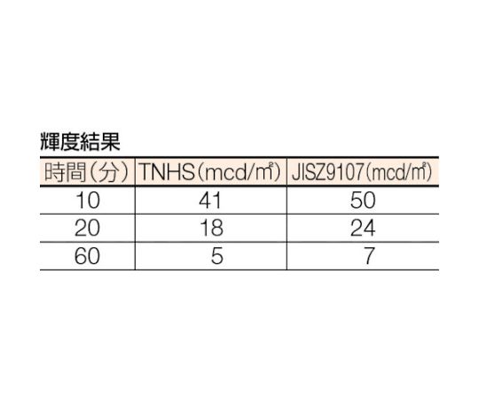 トラスコ中山 蓄光ノンスリップテープ 100mmX2m TNHS-1002 入数：1巻